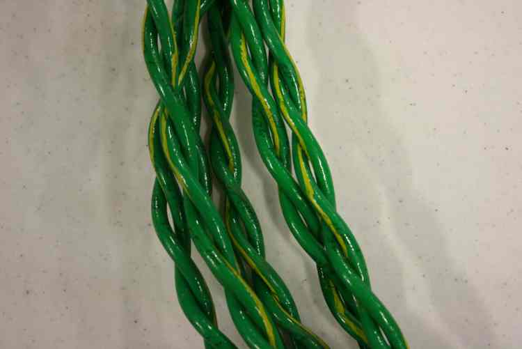 an image of heavy twisting wires